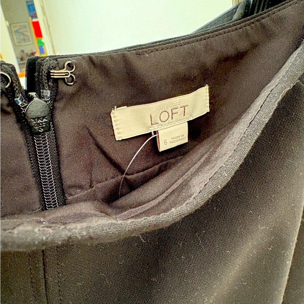 LOFT Elegant Dark Skirt